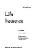 Cover of: Life insurance