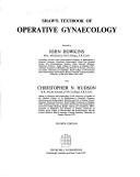 Textbook of operative gynaecology by Wilfred Shaw