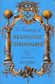Cover of: A Treasury of Masonic Thought