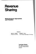 Cover of: Revenue sharing: methodological approaches and problems