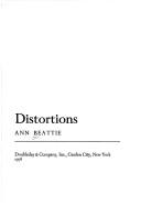 Cover of: Distortions by Ann Beattie