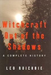 Cover of: Witchcraft Out of the Shadows by Leo Ruickbie