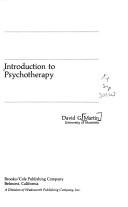 Cover of: Introduction to psychotherapy