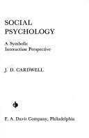 Cover of: Social psychology by J. D. Cardwell