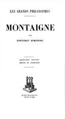 Cover of: Montaigne. by Fortunat Strowski