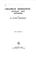 Cover of: George Meredith, novelist, poet, reformer