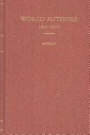 Cover of: World authors, 1950-1970: a companion volume to Twentieth century authors