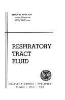 Cover of: Respiratory tract fluid by Eldon M. Boyd