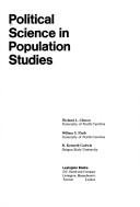 Cover of: Political science in population studies