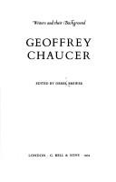 Cover of: Geoffrey Chaucer