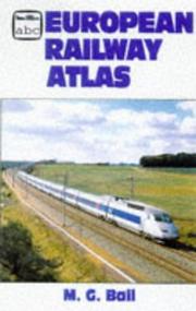 Cover of: ABC European Railway Pocket Atlas