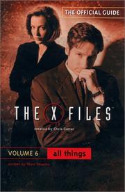 Cover of: All things