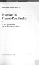 Cover of: Inversion in present-day English