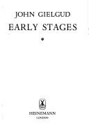 Cover of: Early stages
