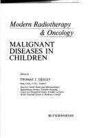 Cover of: Malignant diseases in children