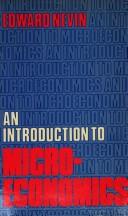 Cover of: An introduction to micro-economics