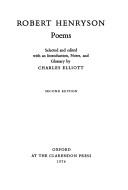 Poems by Robert Henryson