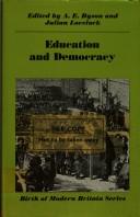 Cover of: Education and democracy