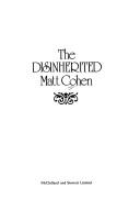 Cover of: The disinherited by Matt Cohen