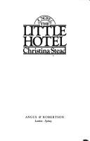 Cover of: The little hotel