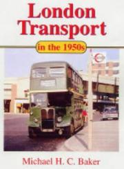Cover of: London Transport in the 1950s