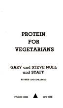 Cover of: Protein for vegetarians
