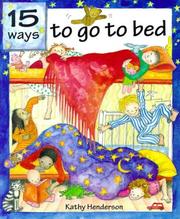 Cover of: 15 Ways to Go to Bed