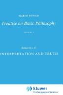 Cover of: Interpretation and truth by Mario Bunge