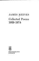 Cover of: Collected poems, 1929-1974 | James Reeves