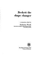 Beckett the shape changer by Katharine Worth