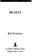 Cover of: Braille: [poems]
