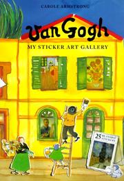 Cover of: Van Gogh (My Sticker Art Gallery)