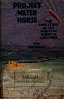 Cover of: Project Water Horse: the true story of the monster quest at Loch Ness