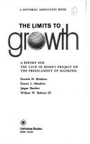 Cover of: The limits to growth by Donella H. Meadows (and others)