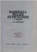 Cover of: Baseball rules in pictures by A. G. Jacobs