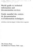 World guide to technical information and documentation services by UNESCO