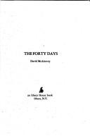 Cover of: The forty days