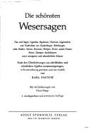 Die schönsten Wesersagen by Karl Paetow