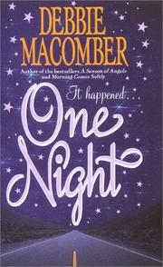 Cover of: One Night by 