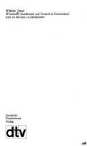 Cover of: Wirtschaft, Gesellschaft und Technik in Deutschland vom 16. bis zum 18. Jahrhundert