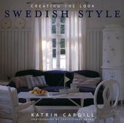 Cover of: Swedish Style: Creating the Look