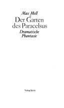 Cover of: Der Garten des Paracelsus: dramatische Phantasie