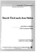 Cover of: Durch Tirol nach dem Süden