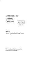 Cover of: Directions in literary criticism: contemporary approaches to literature.