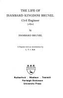 Cover of: The life of Isambard Kingdom Brunel, civil engineer. | Isambard Brunel