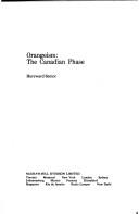 Cover of: Orangeism: the Canadian phase. by Hereward Senior