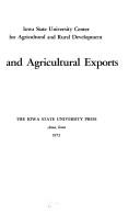 Cover of: U.S. trade policy and agricultural exports. by 