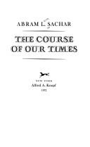 Cover of: The course of our times