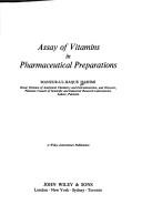 Cover of: Assay of vitamins in pharmaceutical preparations.