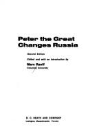 Cover of: Peter the Great changes Russia.